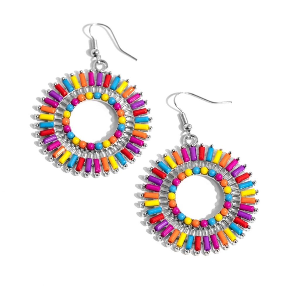 Colorful earrings